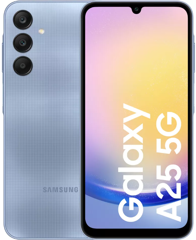 Смартфон Samsung Galaxy A25 5G, 6/128 ГБ, Dual nano SIM, синий